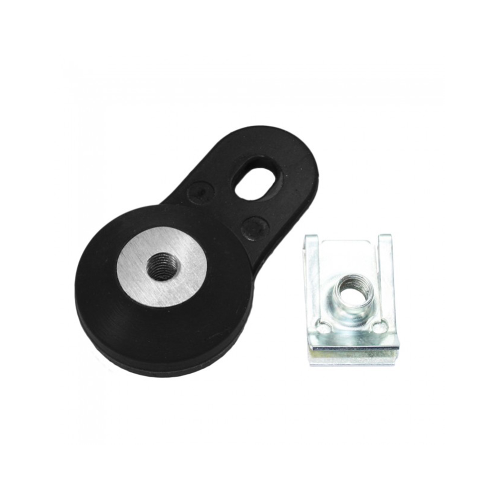 EXHAUST MOUNTING BRACKET KTM/HQV/BETA RR/GAS/SHERCO SE-R 125-300 2T >25 BLACK  (R)